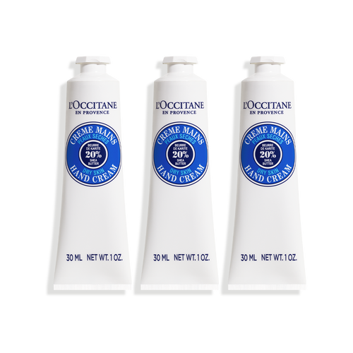 view 1/6 of Shea Butter Hand Cream Trio, , US