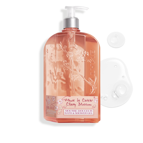 view 1/2 of Cherry Blossom Bath & Shower Gel, , large