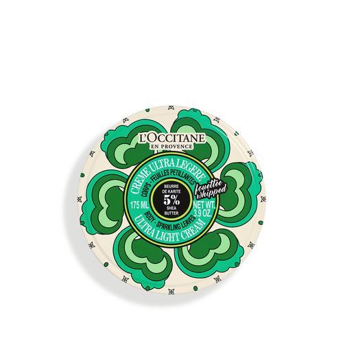 view 1/8 of Shea Sparkling Leaves Ultra Light Body Cream, , US