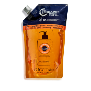 Shea Citrus Hands & Body Liquid Soap Refill 500ml | L’Occitane en Provence