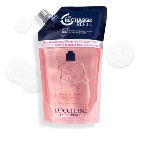 view 1/3 of Cherry Blossom Shower Gel Refill, , large