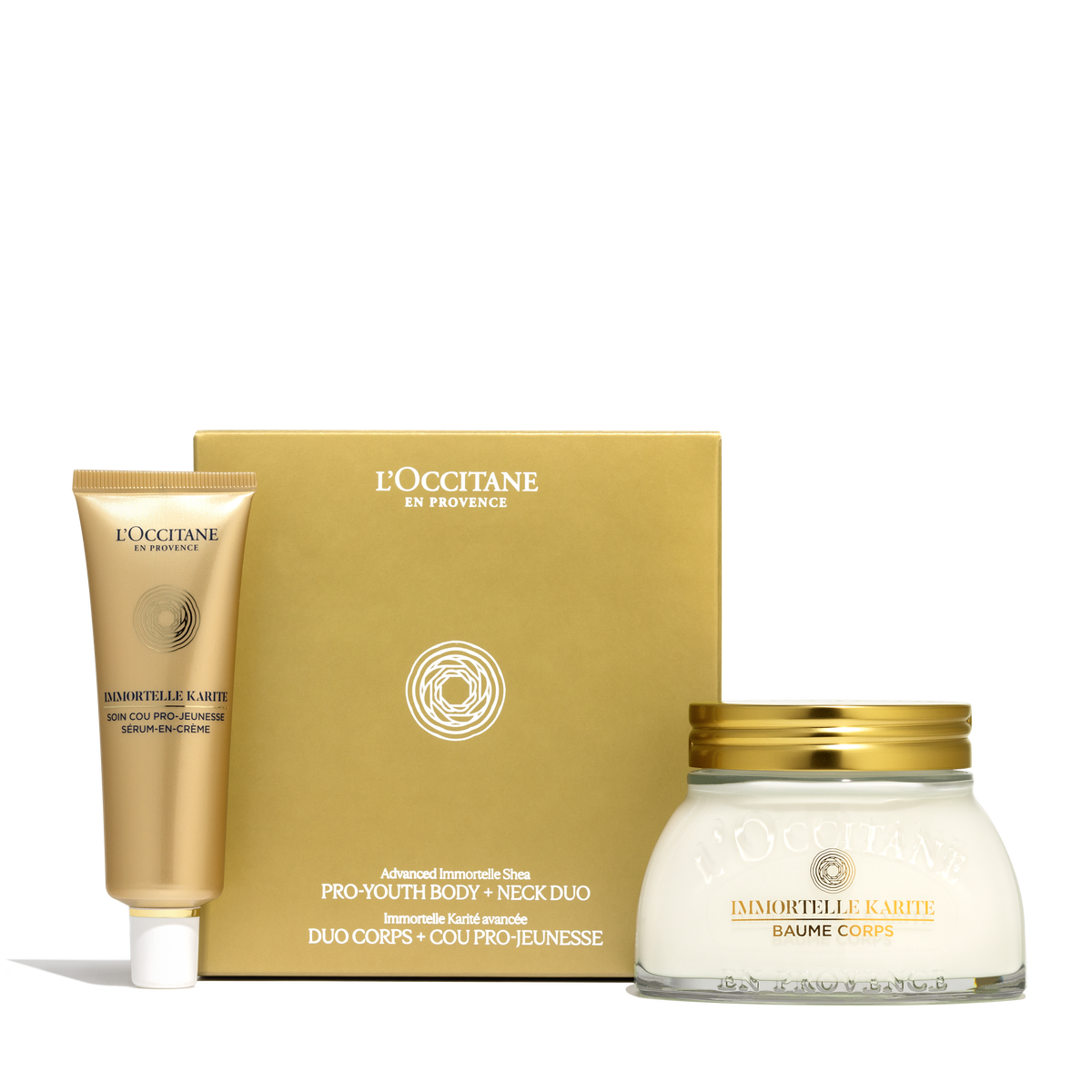 view 1/8 of Advanced Immortelle Shea Pro-Youth Body + Neck Duo, , CA