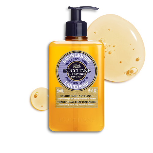 view 1/7 of Shea Hands & Body Lavender Liquid Soap, , US
